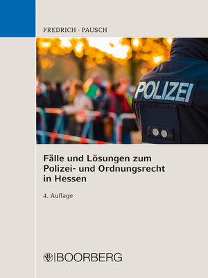 cover image of Fälle u. Lösungen zum Polizei- und Ordnungsrecht in Hessen